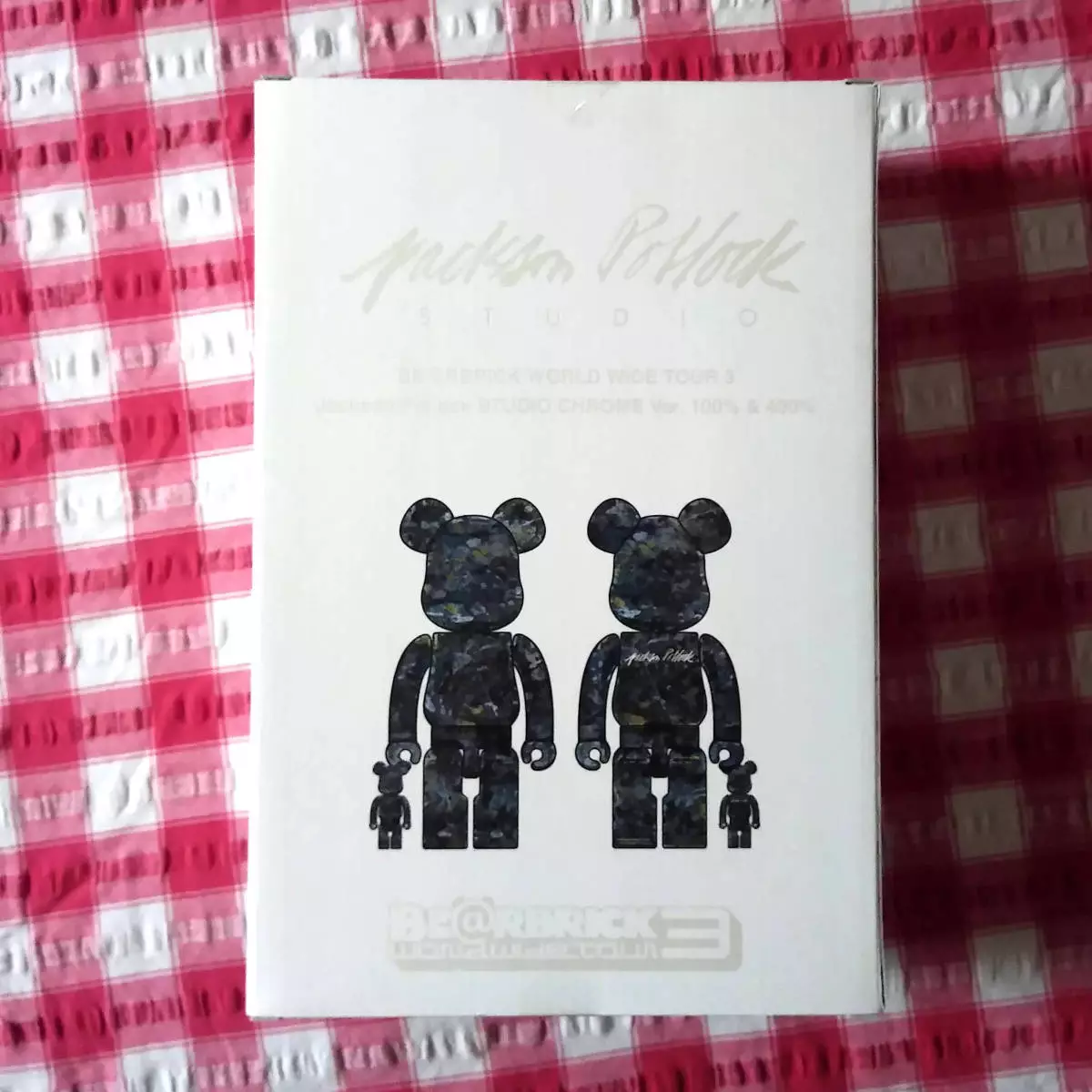 価格は安く BE@RBRICK Jackson Pollock 100％&400％ クローム その他 ...