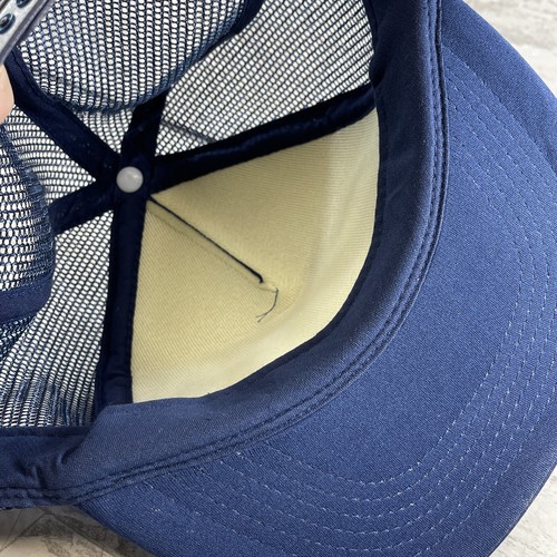 Vintage Style Mesh Deep South Equipment Mainetire Blue Cap Hat Snapback NWOT - Picture 12 of 14