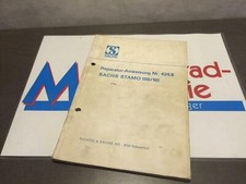 Sachs Standmotor 100/101 Werkstatthandbuch Reparaturanleitung Handbuch Motor