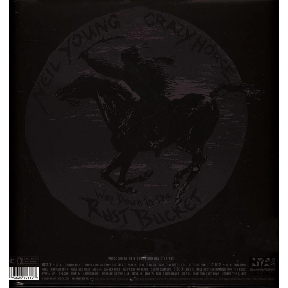 Neil Young & Crazy Horse - Way Down In The Ru (Vinyl 4LP - 2021 - EU - Original) - Bild 2 von 2