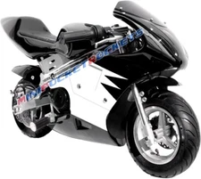 Pocket Bike Motorcycle  | 40cc Gas Air-Cooled Crotch Rocket | Highest Top Speeds