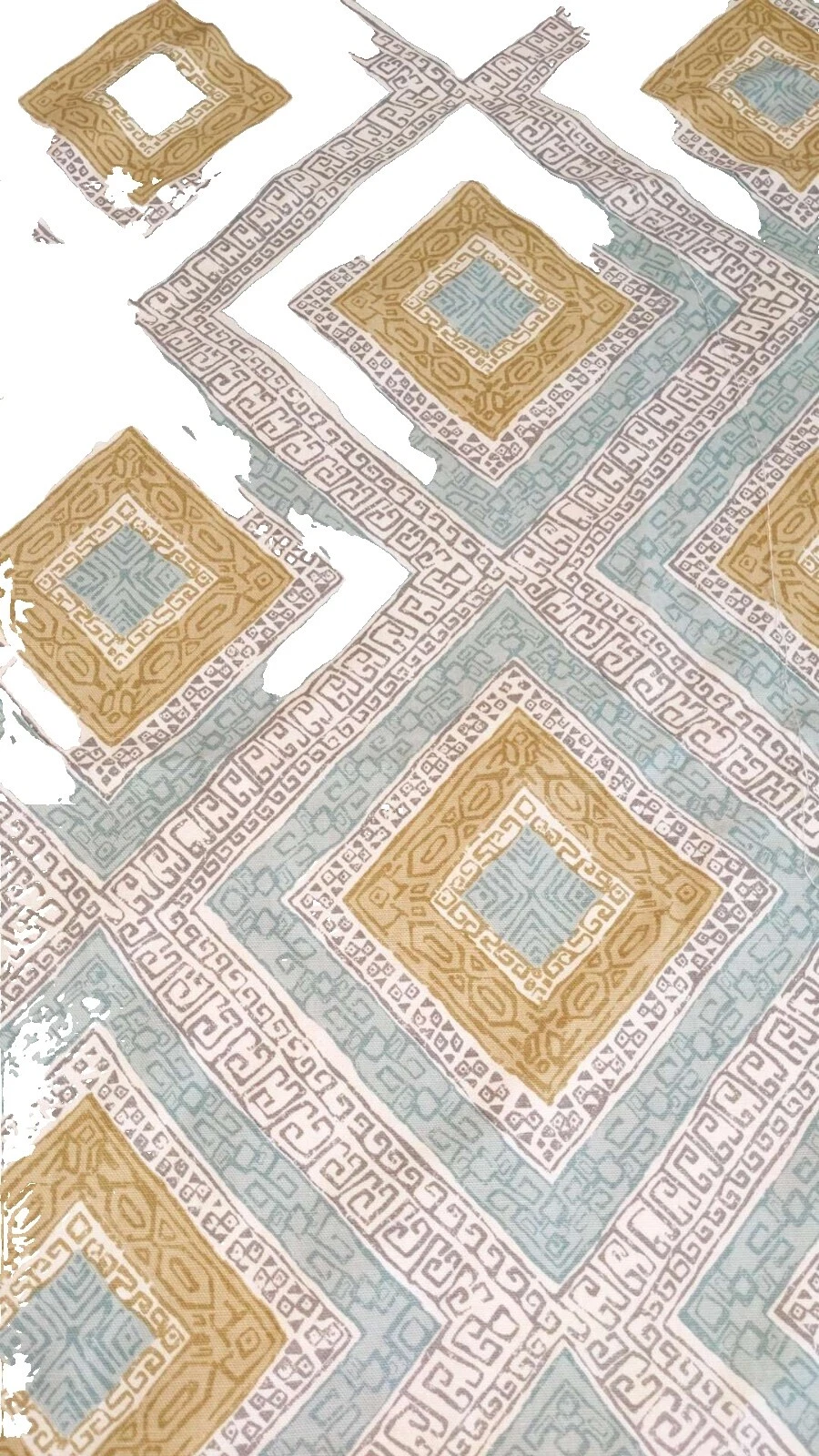 Tela étnica al aire libre