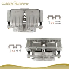 For 03-05 Chevy SSR 02-05 GMC Envoy XL  Front Pair Brake Calipers w/ Bracket