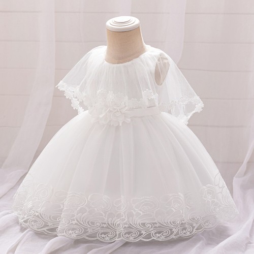 Flower Girls Tutu Dress Kids Princess Bridesmaid Wedding Party Pageant Prom Gown - Picture 3 of 11