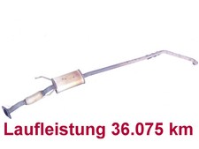 Kia Picanto II TA 1.0 Auspuff Mittelschalldämpfer TAS20