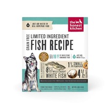Honest Kitchen Dehydrated Dog Food Wild Caught Fish 4Lb Makes 16Lbs Meal