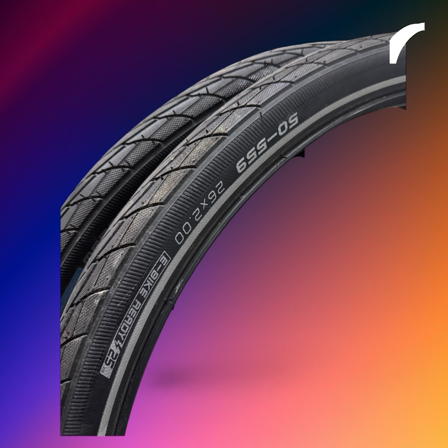 Schwalbe Marathon Plus 26x 2.0 Pack Of 2 Bicycle Tire