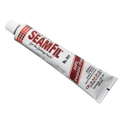 White Seam-Fil Repair Tube 1 Oz - Seam Filler for Countertops and Surfaces