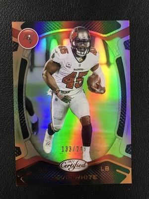2021 Panini Certified #88 Devin White Mirror Bronze /249 Tampa Bay Buccaneers