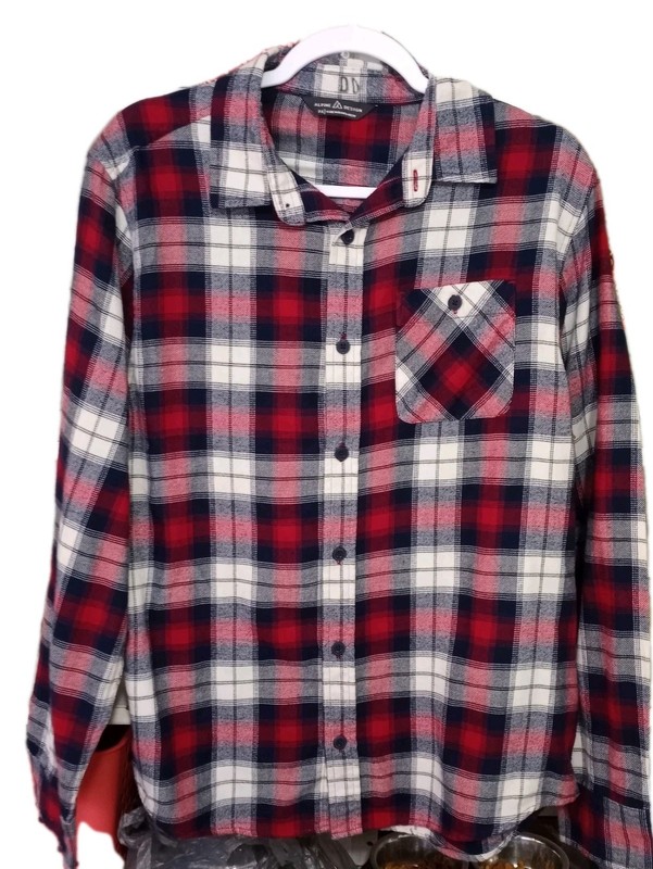 Men's Alpine Design Flannel Shirt Size Medium 