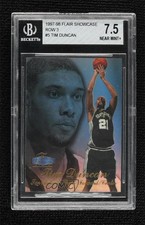 1997-98 Flair Showcase Row 3 Tim Duncan #5 BGS 7.5 HOF 0c54
