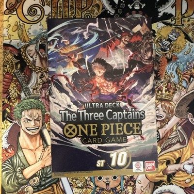 Bandai One Piece Card Game Ultra Deck The Three Captains ST10 Luffy Law Kid | eBay Bandai One Piece Card Game Ultra Deck The Three Captains ST10 Luffy Law Kid | eBay