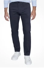 English Laundry Men's Blue 5- Pocket Straight Fit Stretch Pant - Size 40X29