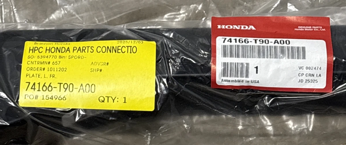 Air Guide - Honda (74166-T90-A00) photo 3