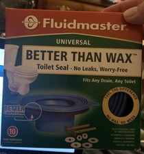 Fluidmaster 7530 Universal Better than Wax Toilet Seal, Wax-Free Toilet Bowl Gas
