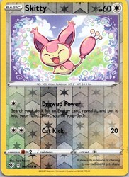 Skitty 141/189 Reverse Holo Darkness Ablaze