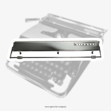 Chrome Olivetti Paper Table Lettera 22 (Pluma 22) Typewriter Spare Part thumbnail