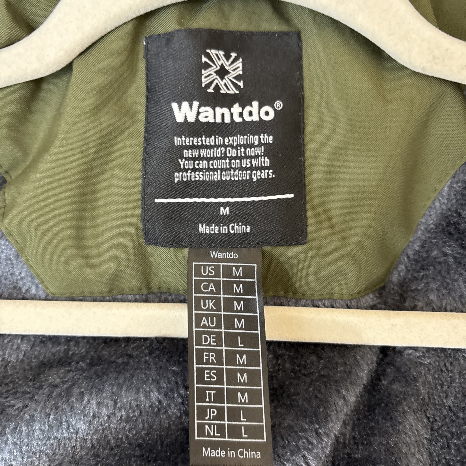 Wantdo Jacket Medium Green Waterproof Outdoor Ski… - image 7