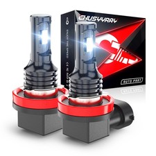 H11 H9 H8 LED Headlight Bulb Low Beam/Fog Light 50W 5000LM 6000K White 2x