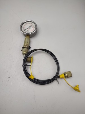 Nuova Fima Manometer 0-100 bar / 0-10MPa Hydraulic Pressure Test Coupling Kit