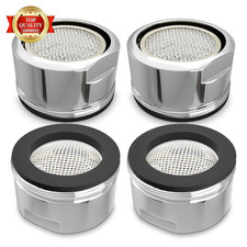 4Pcs Bathroom Faucet Aerator Replacement - 15"/16" 24Mm Kitchen Bathroom Sink At