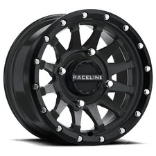 Raceline Wheels 570-1690 A95B-47011+10 TROPHY WHEEL 14X7 4/110 5+2 (+10MM) BLACK