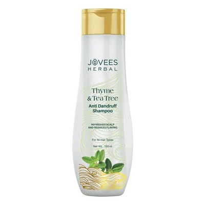 Jovees Herbal Thyme & Tea Tree Anti Dandruff Shampoo 150 ml free shipping