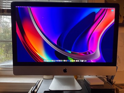 iMac 27  2020 3.6GHz Intel i9 10-Core (128GB RAM, AMD Radeon Pro 5700 4GB)