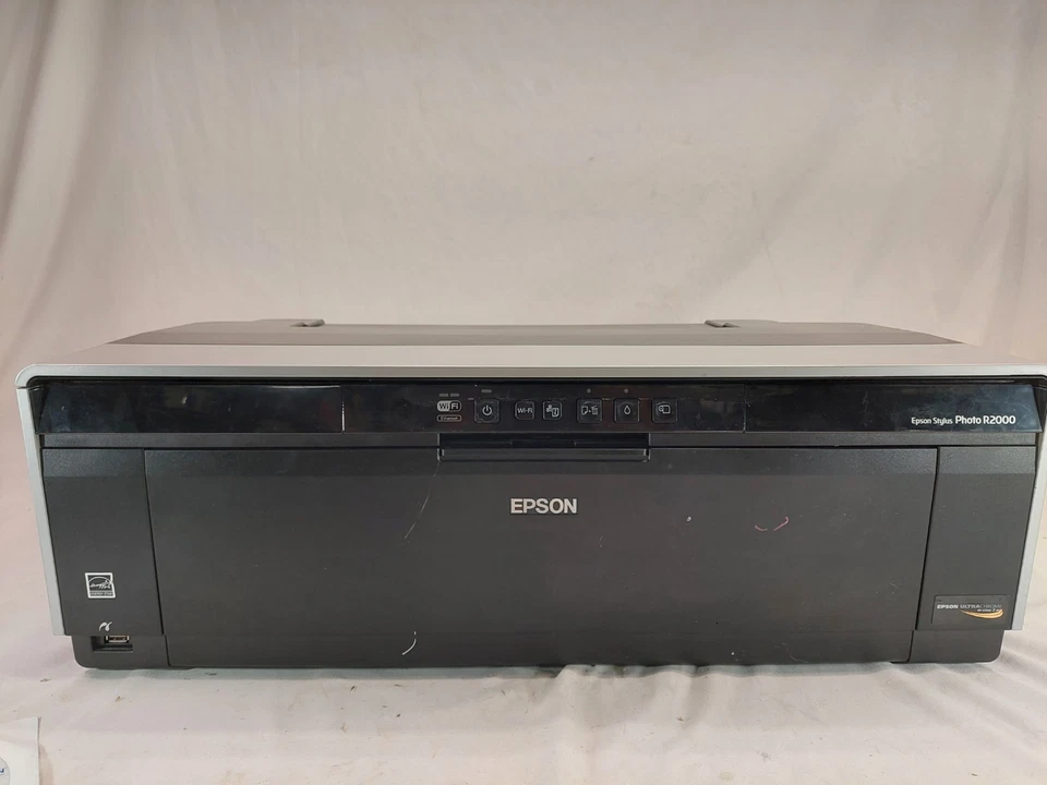 Epson Stylus Photo R2000 Wide Format Color Printer - Image 2 of 4