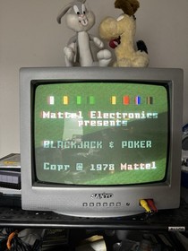 Intellivision Video Game console Tested Working Vintage Game Bundle With Games