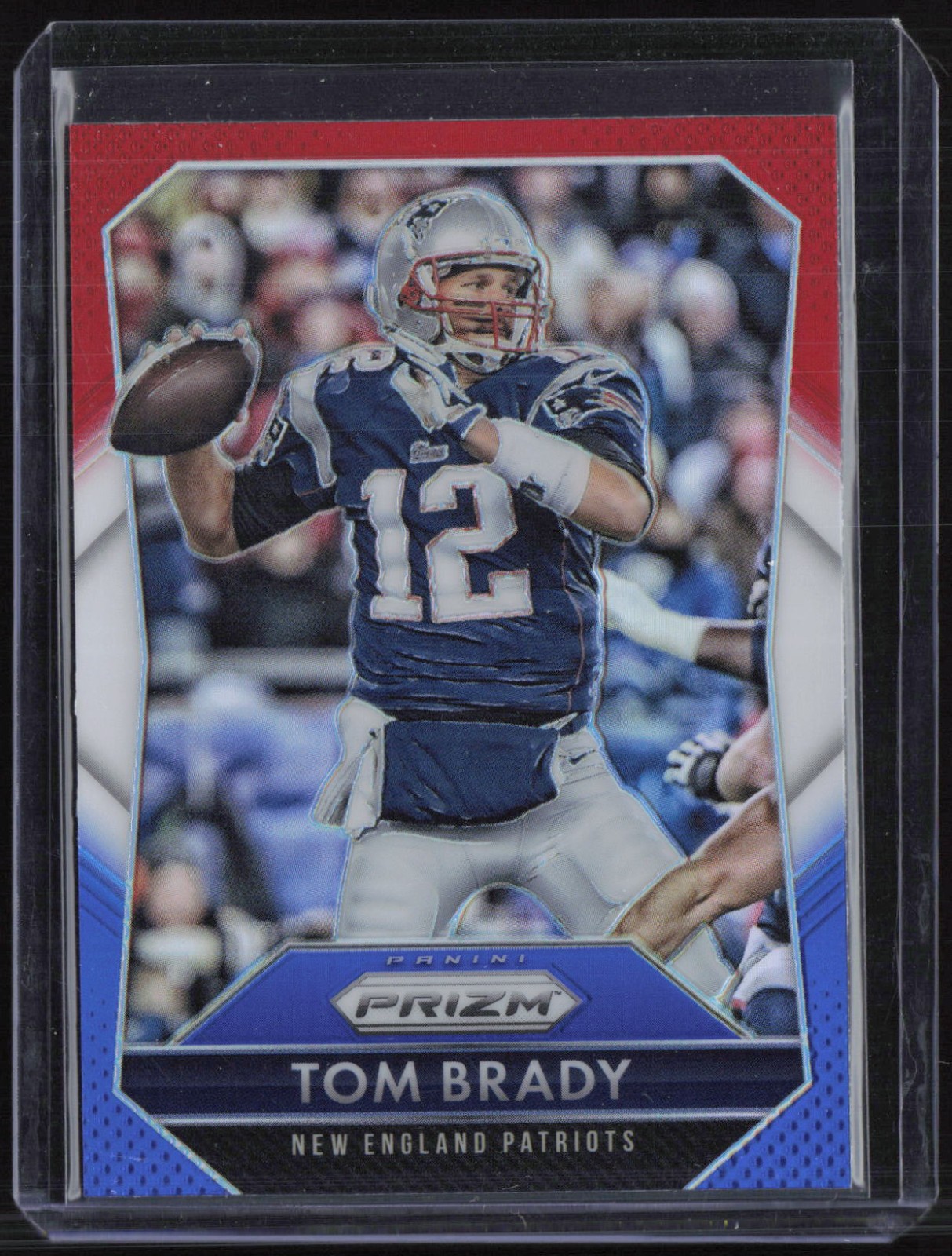 2015 Panini Prizm Red White Blue #12 Tom Brady 
