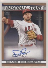 2020 Topps Baseball Stars Series 2 Gold 29/50 David Fletcher #BSA-DF Auto 07d9