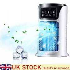 Portable Humidifier Air Cooler Fan LED Mini AC Air Conditioner Personal Cooling