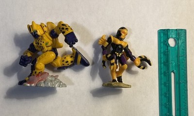 Transformers Robot Heroes 2007 Beast Wars Cheetor & Blackarachnia Set Loose