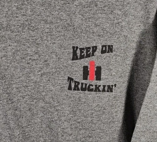 International Harvester Herren T-Shirt 2XL grau Grafik Put The Hammer Down - Bild 4 von 5