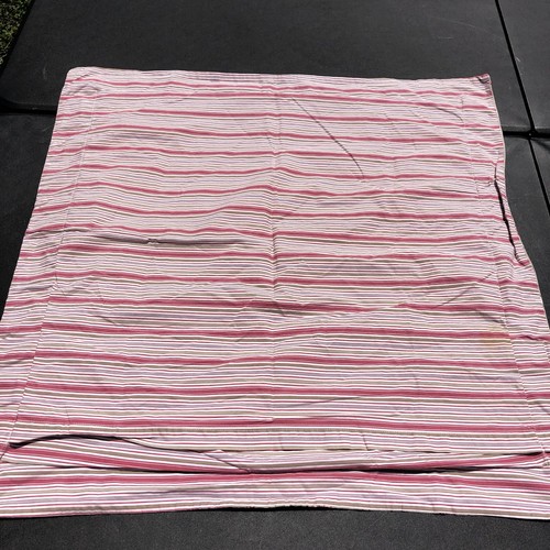 Pottery Barn Sage Green Floral 2 Euro Pillow Shams Pink Flowers Cotton - Picture 6 of 11