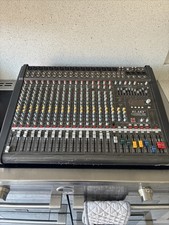 Powermate 1600 2x1000W Powered Mixer Powers Up Untested No Power Cable READ DESC