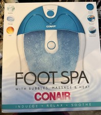 Conair Foot Spa With Bubbles, Massage And Heat FB70WA18