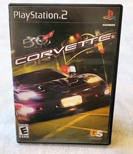 Corvette Sony PlayStation 2 PS2 Black Label Complete CIB Tested Working