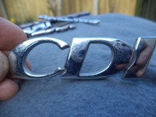 Mercedes Benz CDI Van Badge Boot Rear Emblem Genuine OE. USED,