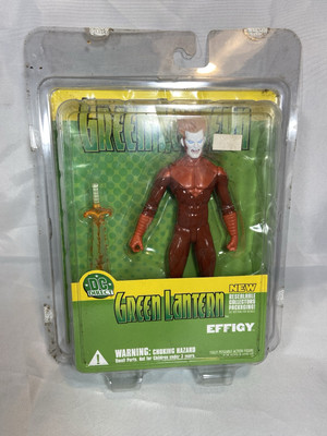 DC Direct Green Lantern Series Effigy  6 '' Action Figure 2002 sealed/dirty