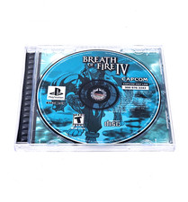 Breath of Fire IV (Sony PlayStation 1 PS1, 2000) Refinished Disc Tested