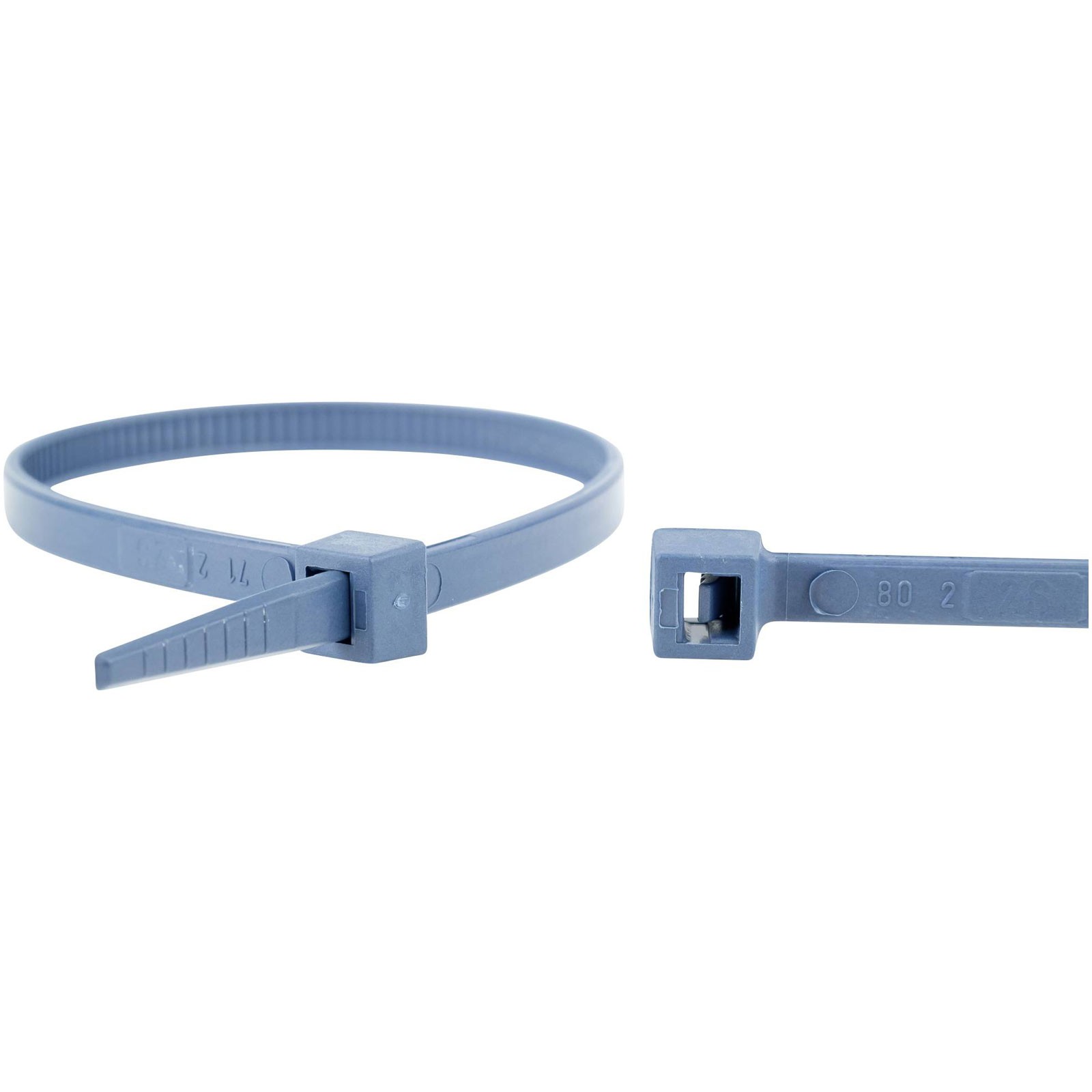 WKK Cable Tie 370mm x 4.80mm Blue Detectable 100 Pieces