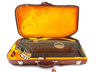 Zither Horst Wunsch Markneukirchen workshop for concert tithers 80/14/42