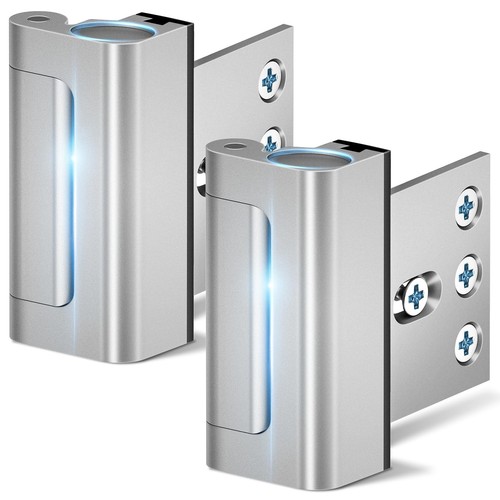 2Pack Front Door Reinforcement Lock for Home Doors Safety, Childproof Door Lo...
