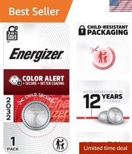2032 3V Lithium Coin Battery with 3-in-1 Child Shield: Reliable Power  Safety