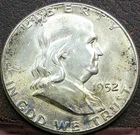 US 1952 Franklin Half Dollar **