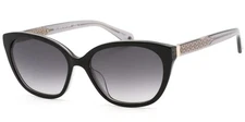 Kate Spade Women's Phillipa Black Cat Eye Sunglasses w/ Gradient Lens GS 0807 9O