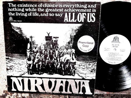 CLEAN 1968 PROMO ~ NIRVANA ~ ALL OF US ~ UK MOD POP PSYCH Beatles Zombies PEPPER