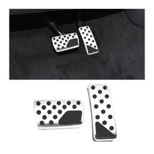 Car Pedal Cover 2pcs Aluminum Alloy Vehicle Accelerator Gas Brake Pedal Pads... Car Pedal Cover 2pcs Aluminum Alloy Vehicle Accelerator Gas Brake Pedal Pads...